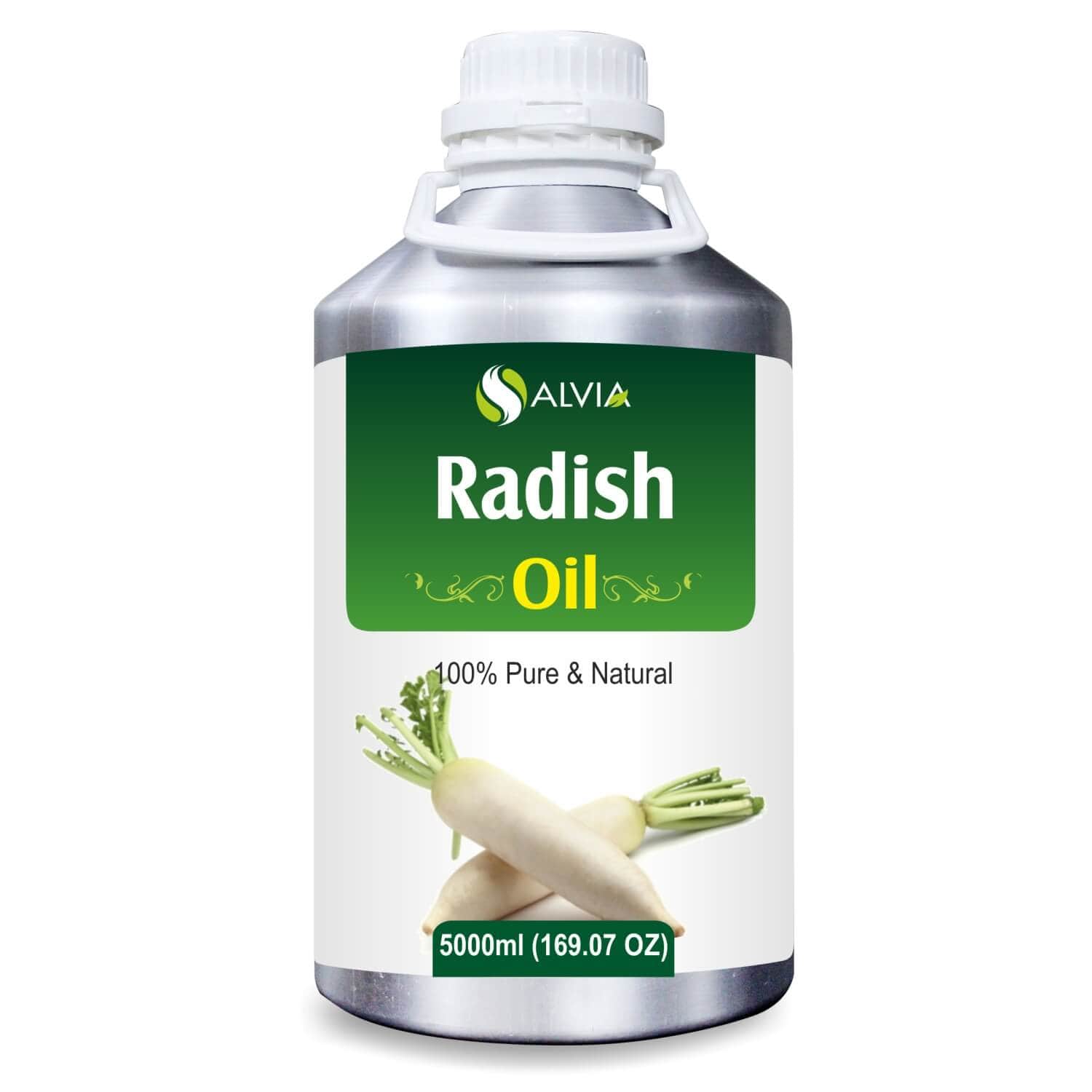 Salvia Natural Carrier Oils 5000ml Radish Oil (Raphanus Sativus) 100% Natural Pure Carrier Oil Salvia Natural Carrier Oils 5000ml Radish Oil (Raphanus Sativus) 100% Natural Pure Carrier Oil